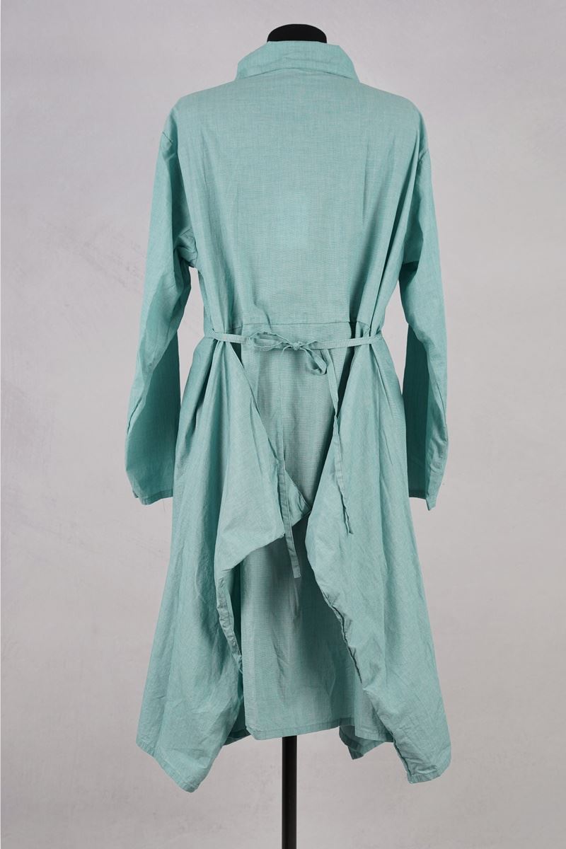 krista larson designs robe pinwheel dress pistachio broadcloth abby maud dos attache