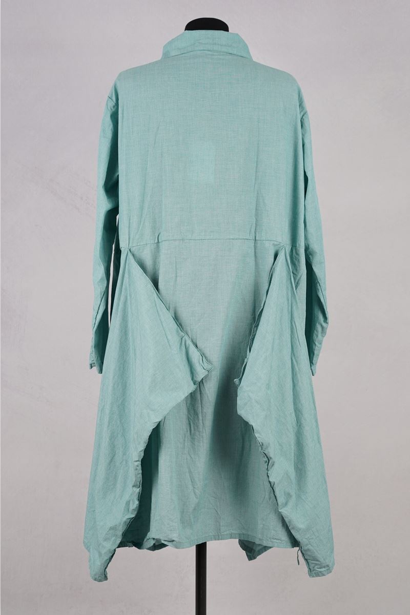 krista larson designs robe pinwheel dress pistachio broadcloth abby maud dos