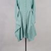 krista larson designs robe pinwheel dress pistachio broadcloth abby maud face attache en pied