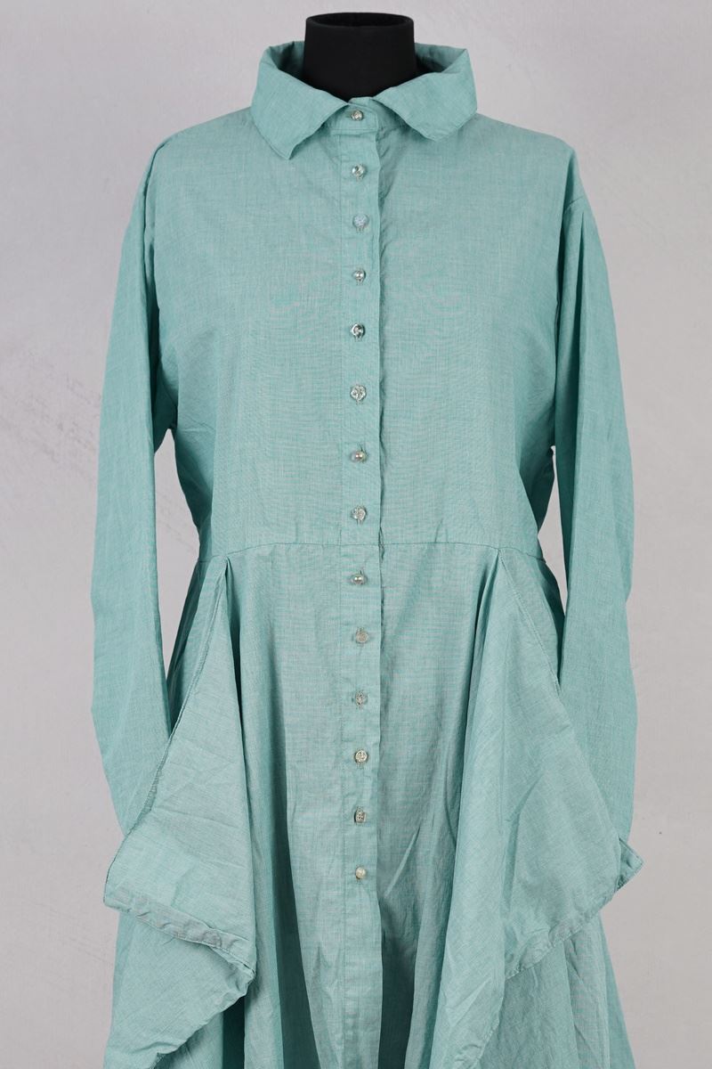 krista larson designs robe pinwheel dress pistachio broadcloth abby maud face attache zoom