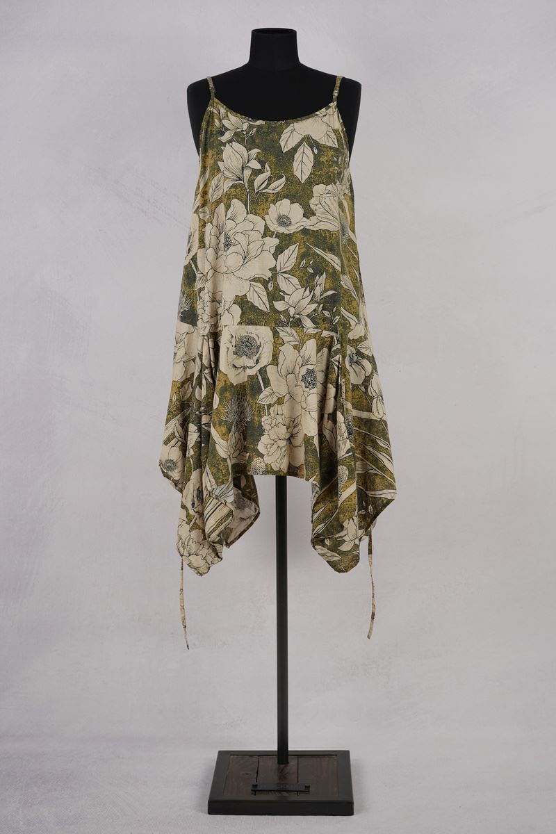 krista larson designs robe pinwheel short slip peanut garden abby maud face en pied