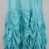 krista larson designs robe low rouched slip aegean abby maud de face volants
