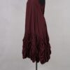 krista larson designs robe low rouched slip merlot profil attache zoom