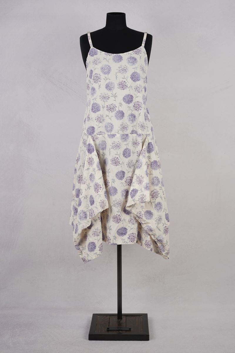 krista larson designs robe short pinwheel allium lavender abby maud face attache en pied