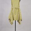 krista larson designs robe short pinwheel slip citron pattern abby maud dos attache en pied