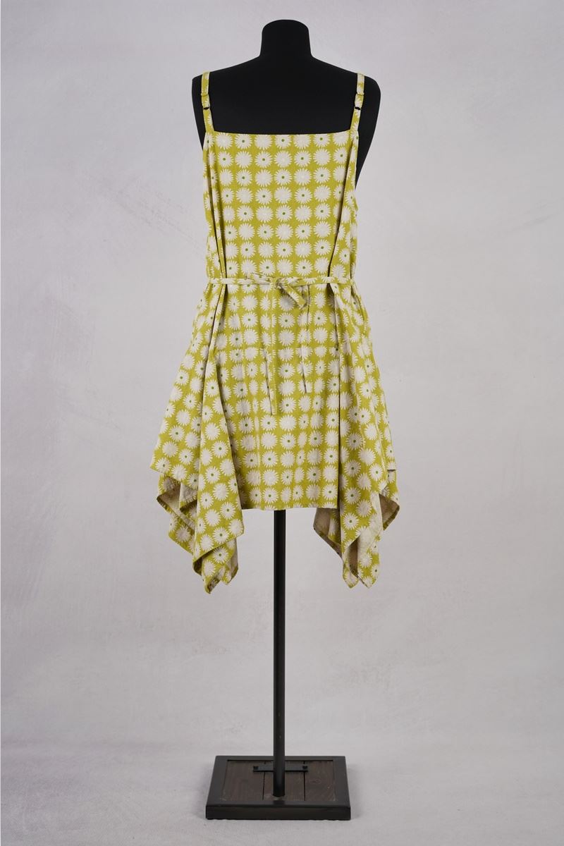 krista larson designs robe short pinwheel slip citron pattern abby maud dos attache en pied