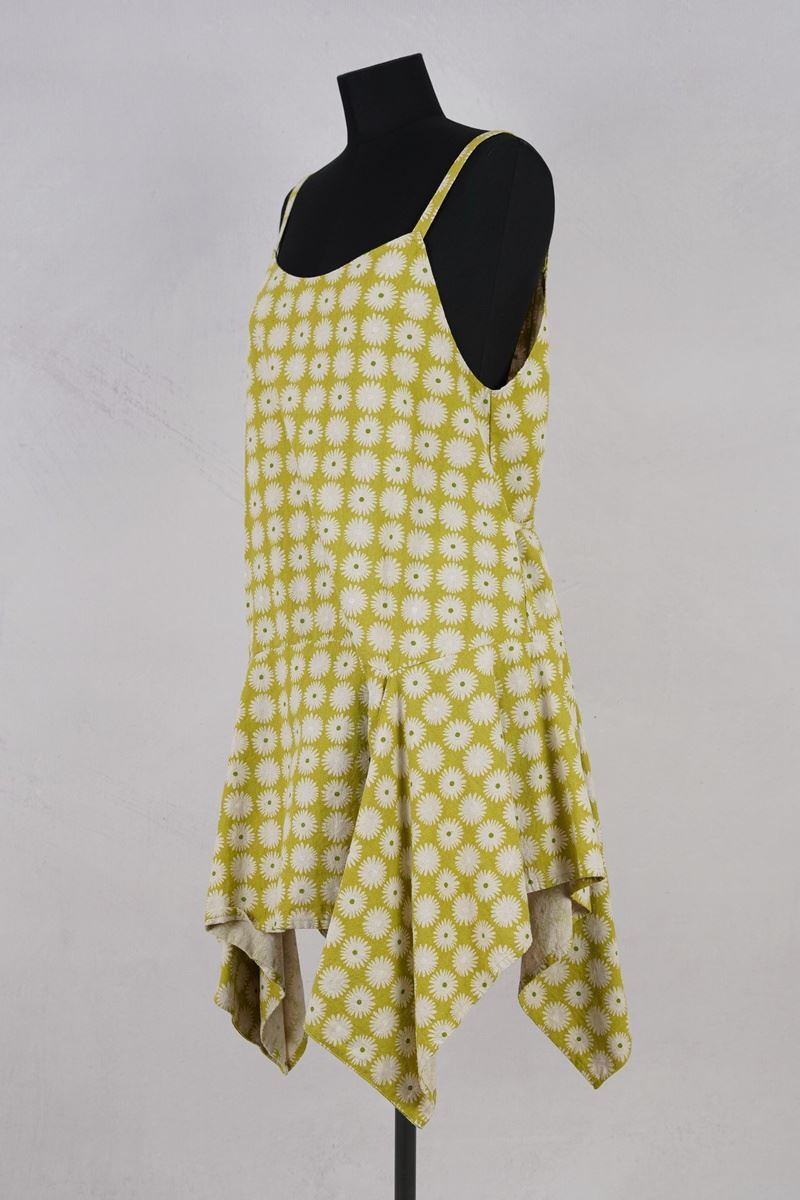 krista larson designs robe short pinwheel slip citron pattern abby maud profil attache