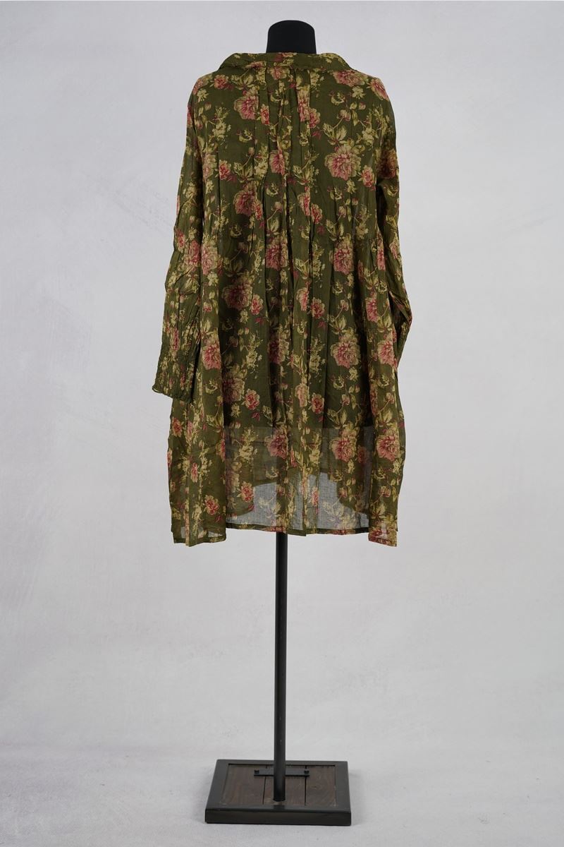 les ours chemise camila mousse fleurs abby maud dos pied