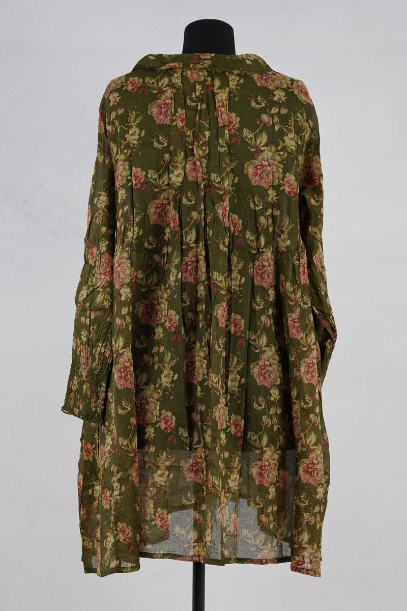 les ours chemise camila mousse fleurs abby maud dos