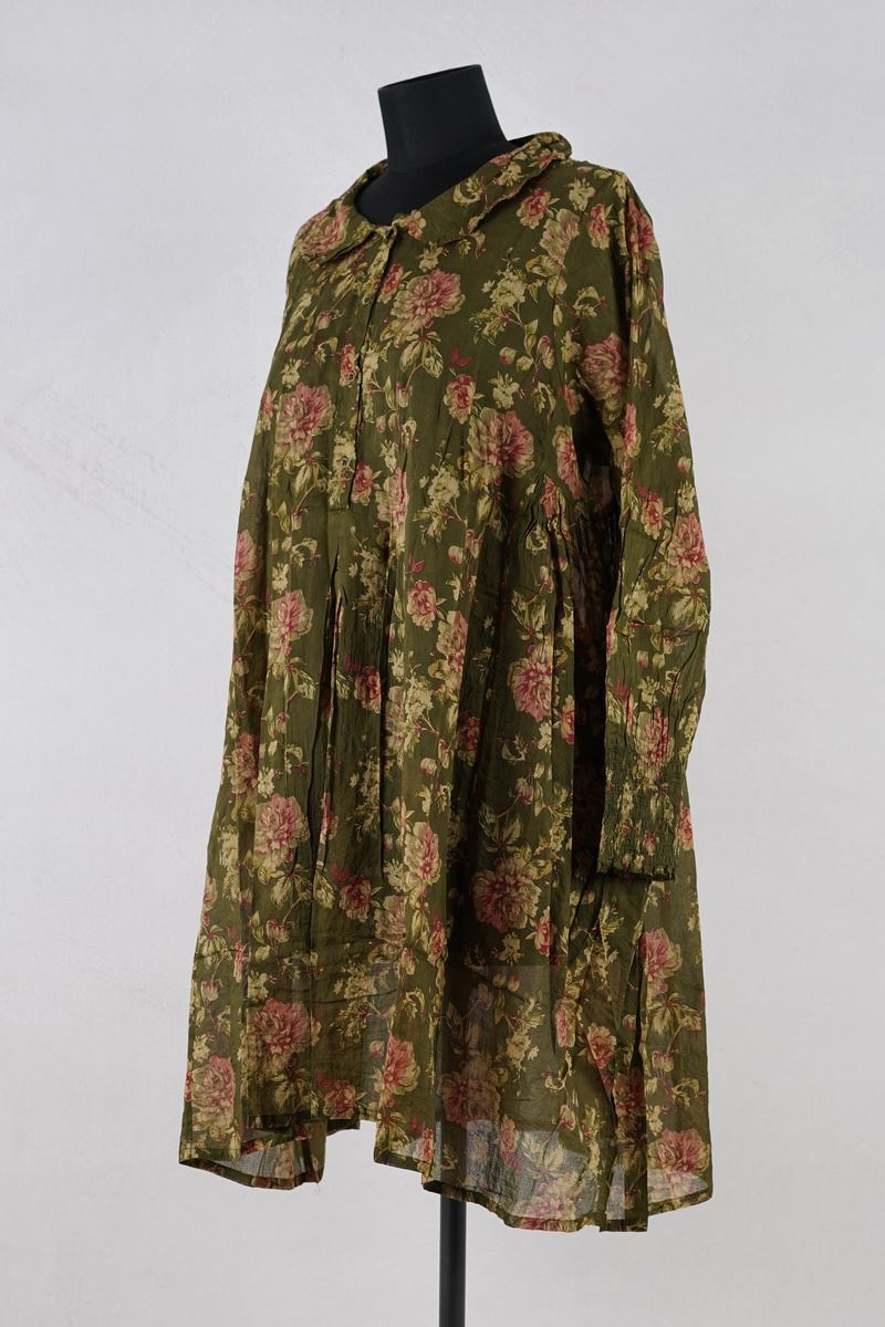 les ours chemise camila mousse fleurs abby maud profil