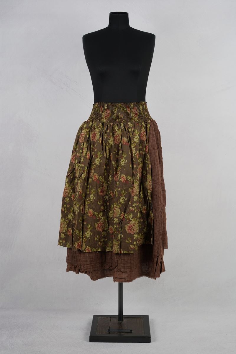 les ours jupe lael bois de rose abby maud face pied