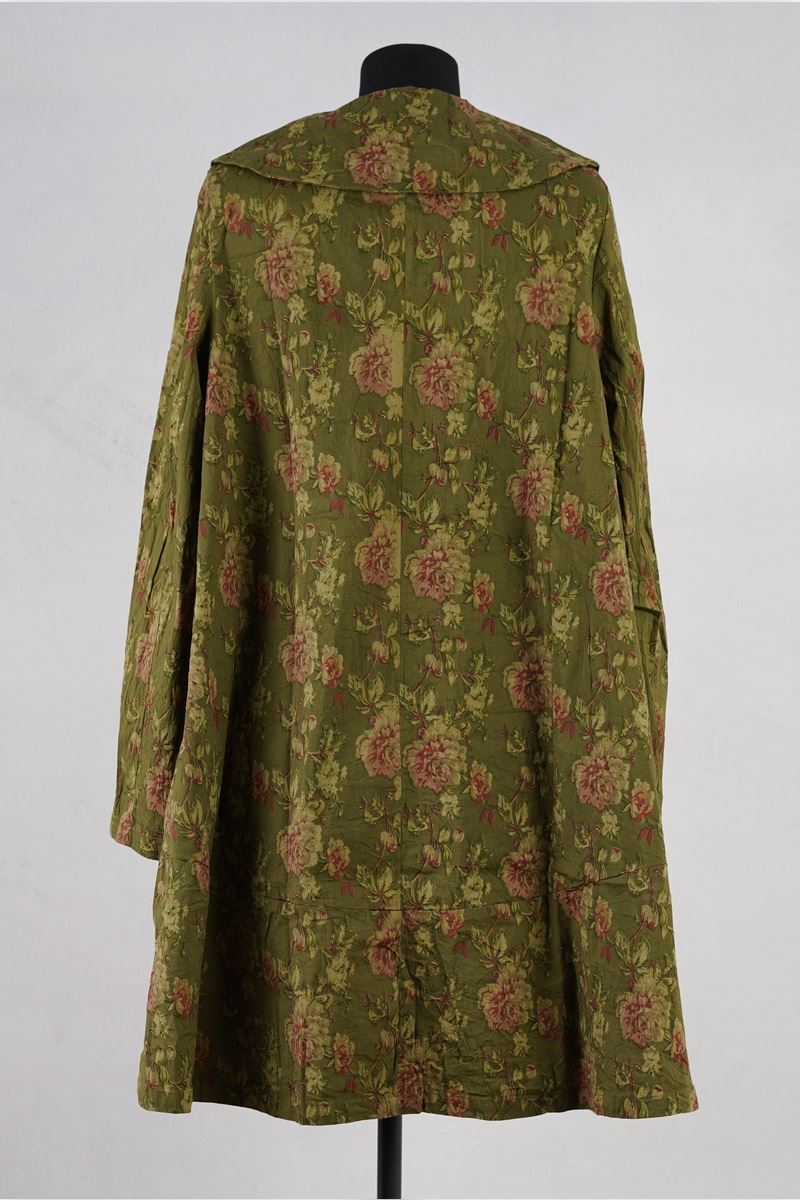 les ours manteau loune mousse fleurs abby maud dos