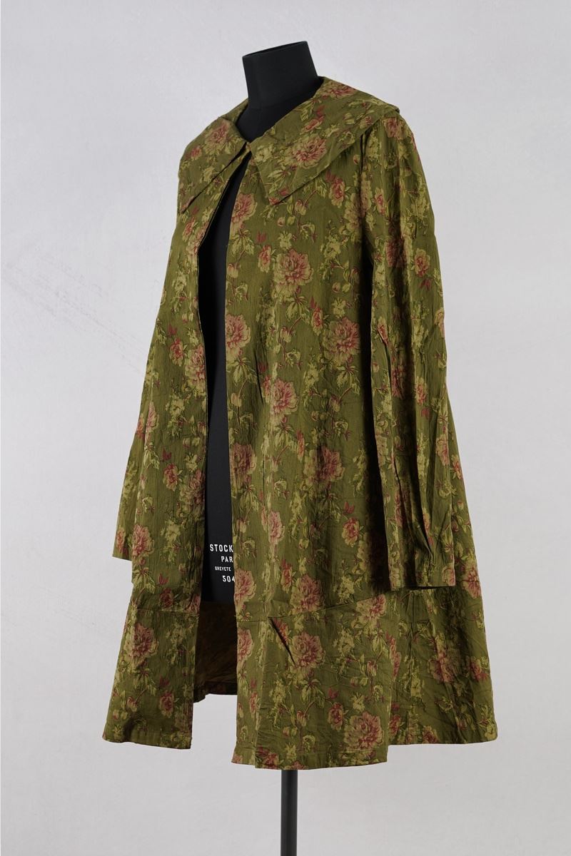 les ours manteau loune mousse fleurs abby maud profil