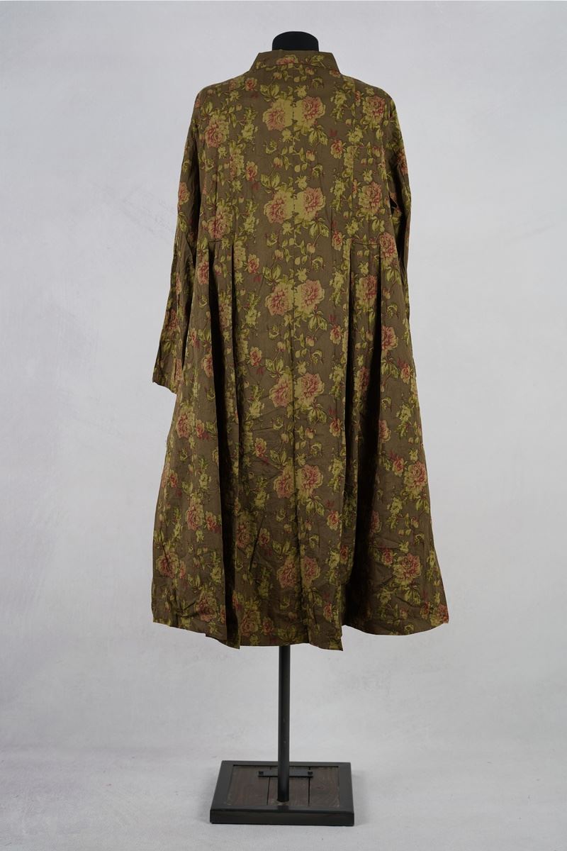 les ours manteau tiago havane fleurs abby maud dos pied