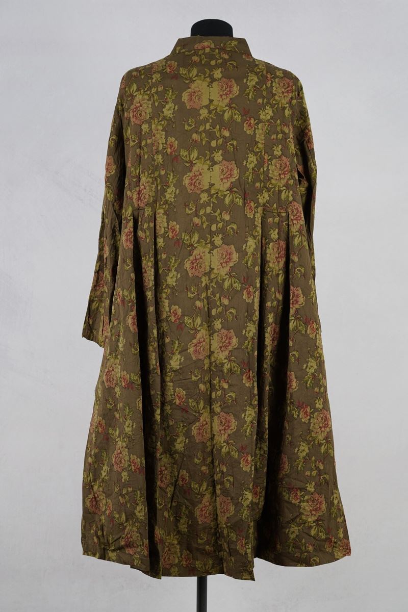 les ours manteau tiago havane fleurs abby maud dos