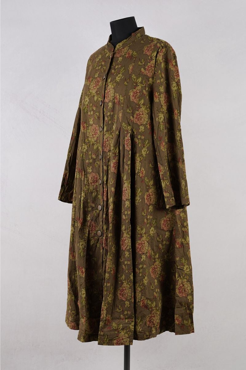 les ours manteau tiago havane fleurs abby maud profil