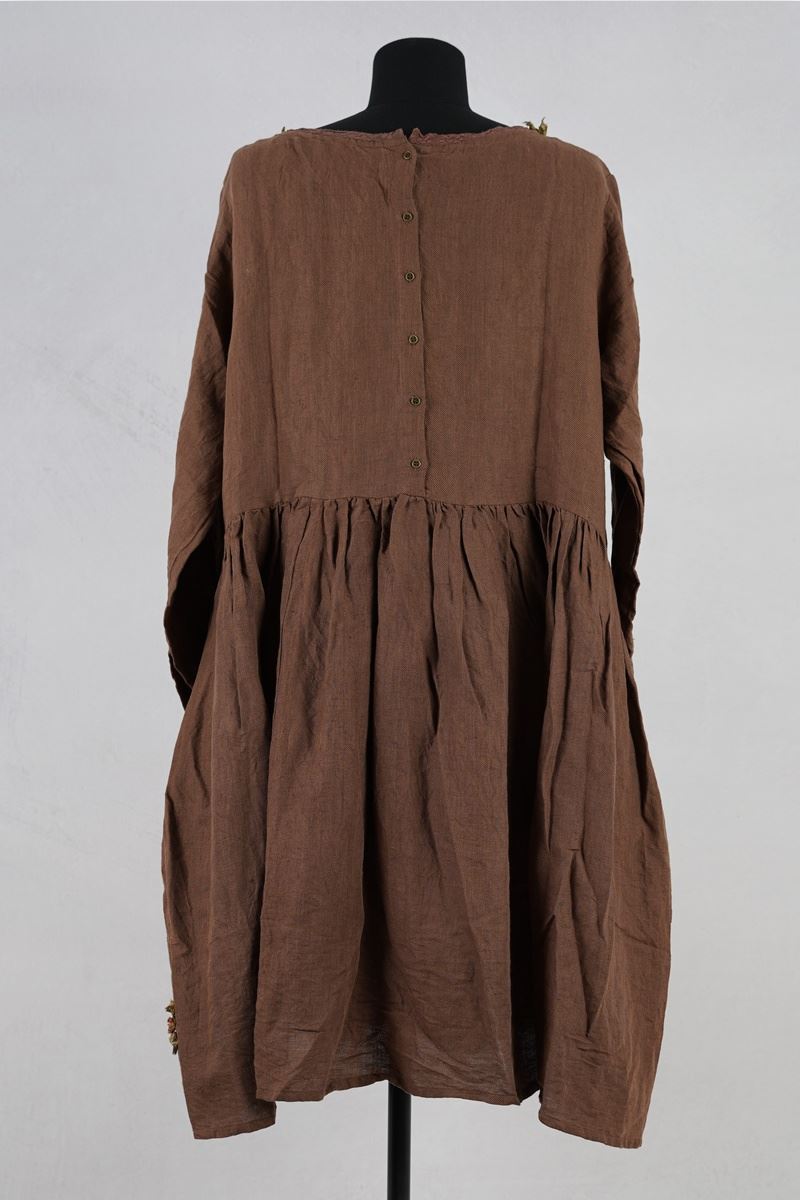 les ours robe fiony bois de rose abby maud dos