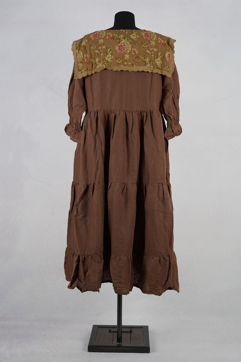 les ours robe florentine bois de rose abby maud dos pied