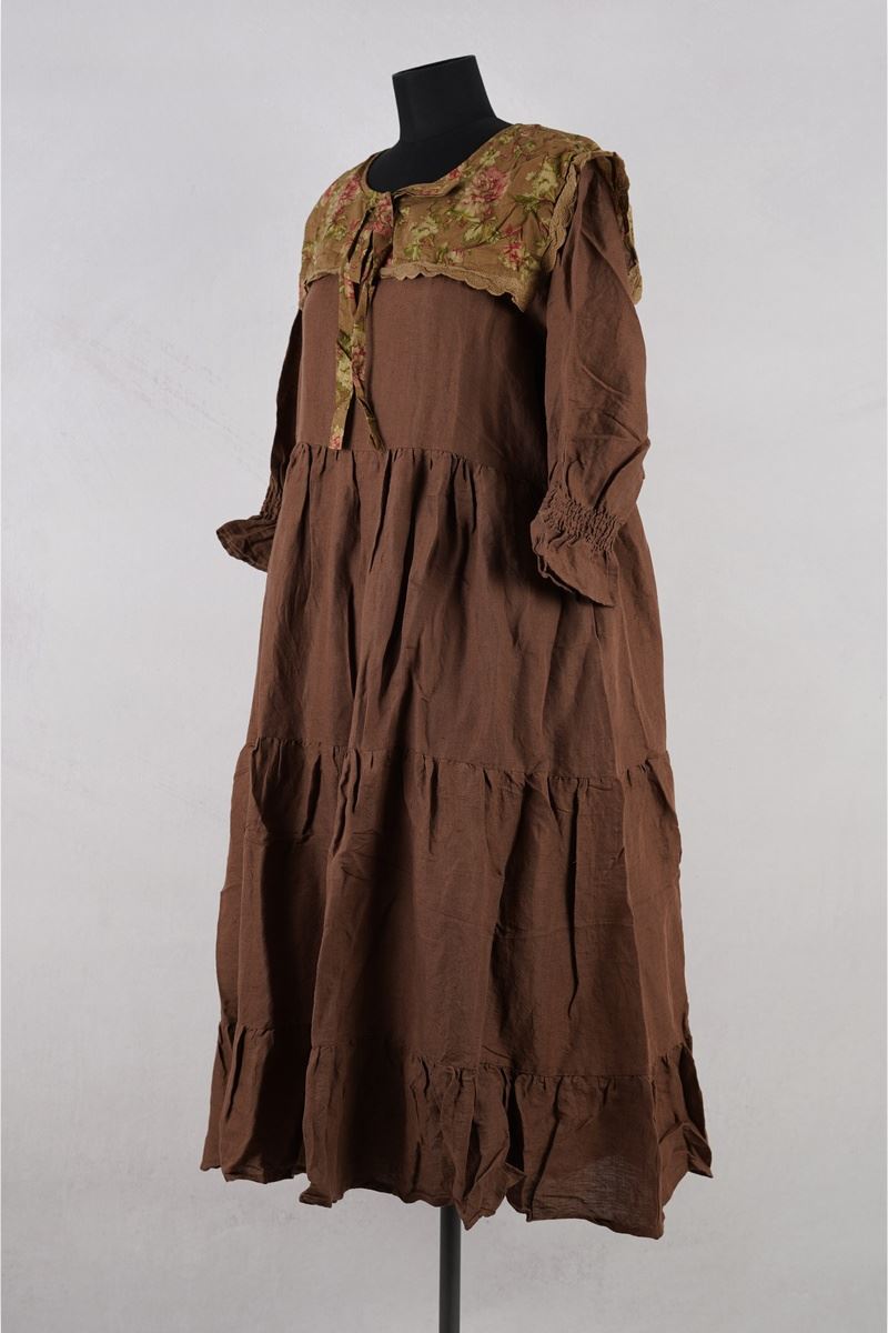 les ours robe florentine bois de rose abby maud profil