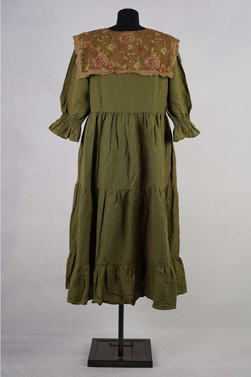 les ours robe florentine lin mousse abby maud dos pied