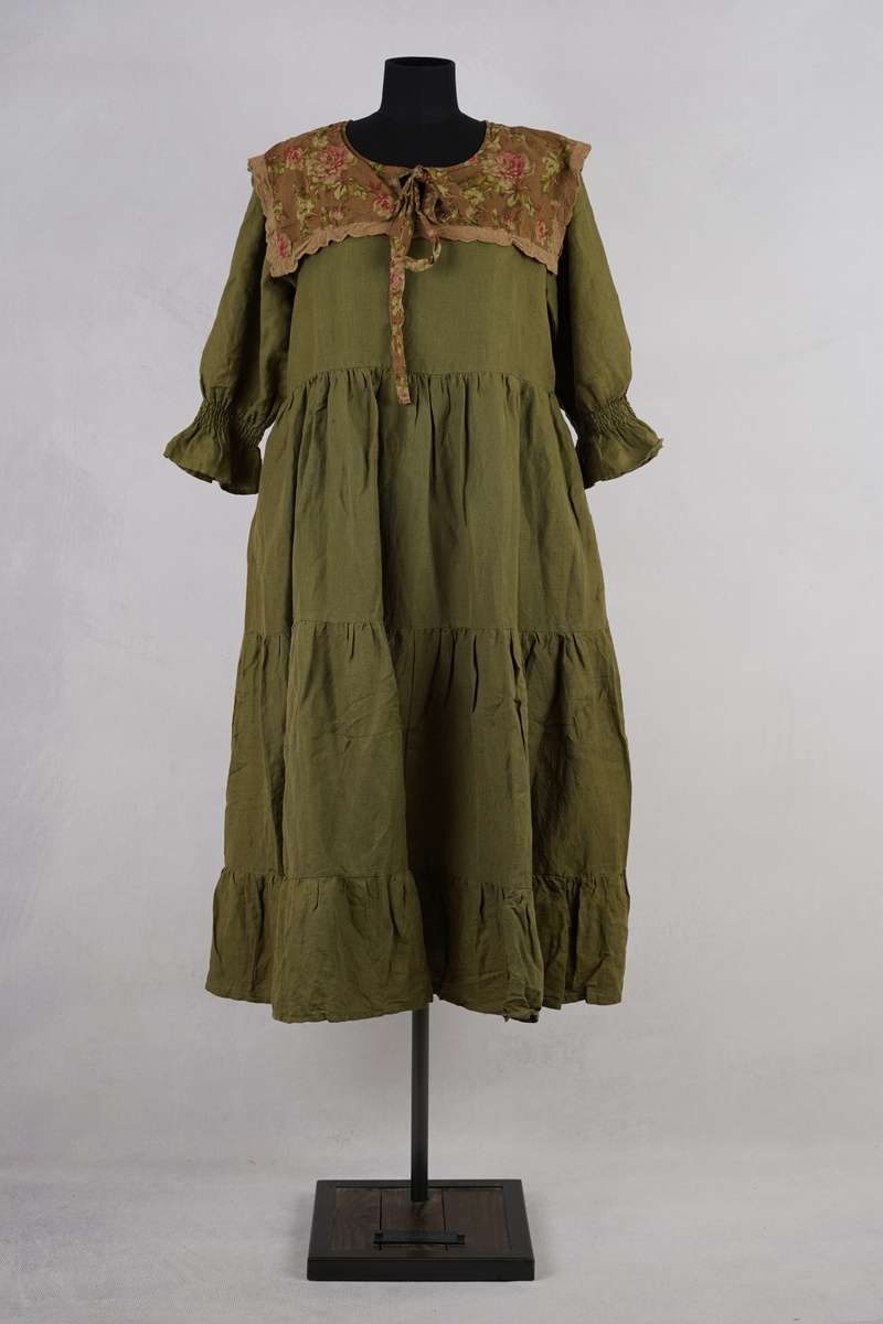 les ours robe florentine lin mousse abby maud face pied