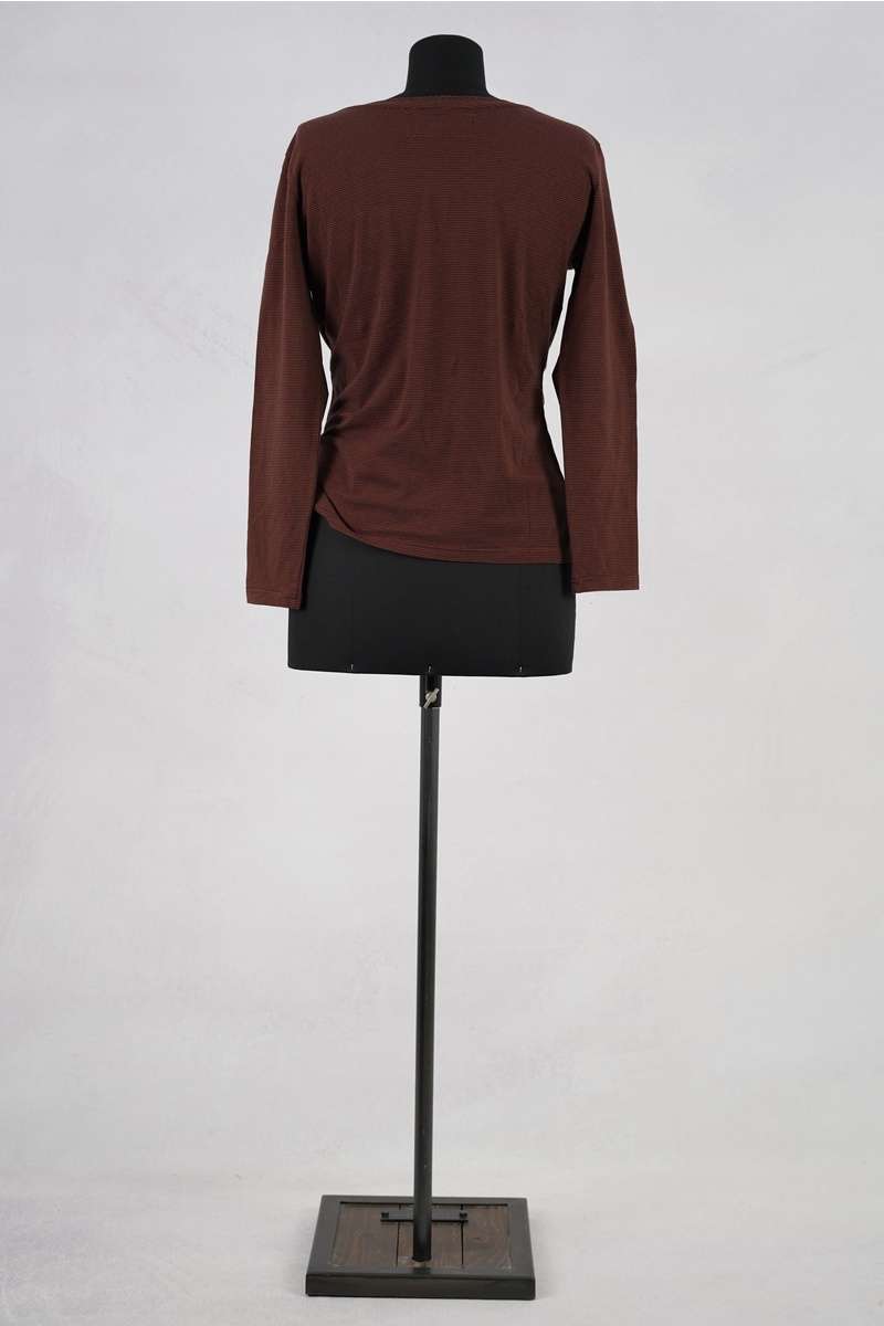 les ours t shirt noe raye prune abby maud dos pied