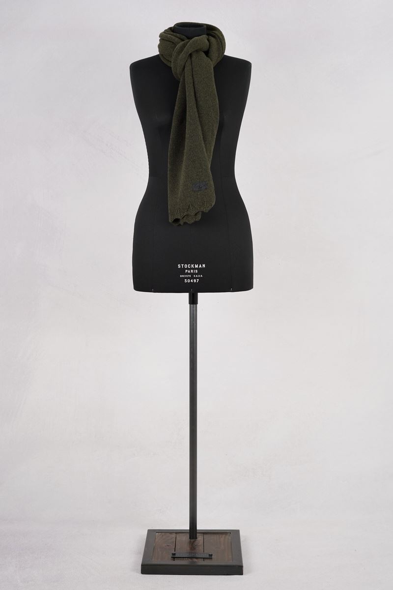 olars ulla echarpe solo green abby maud face pied