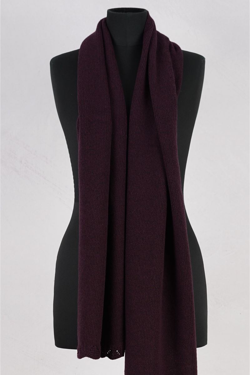 olars ulla echarpe solo purple abby maud face zoom