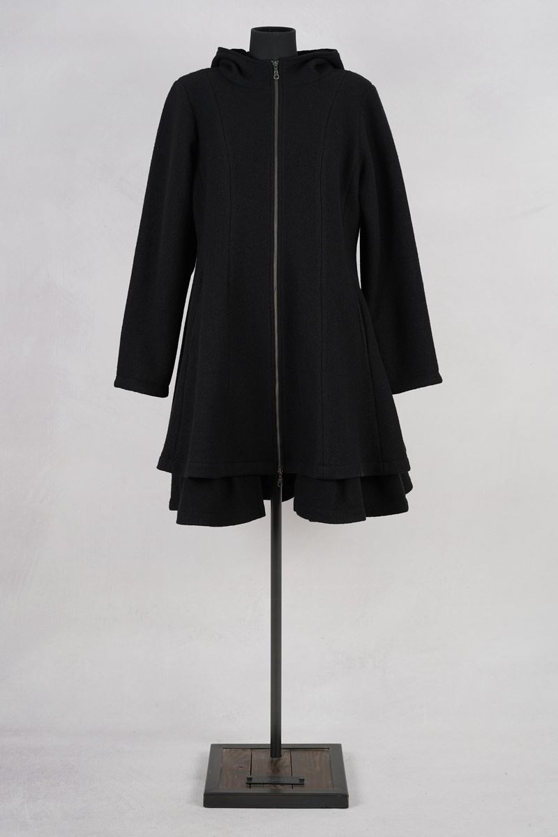 olars ulla manteau yxis black abby maud face pied