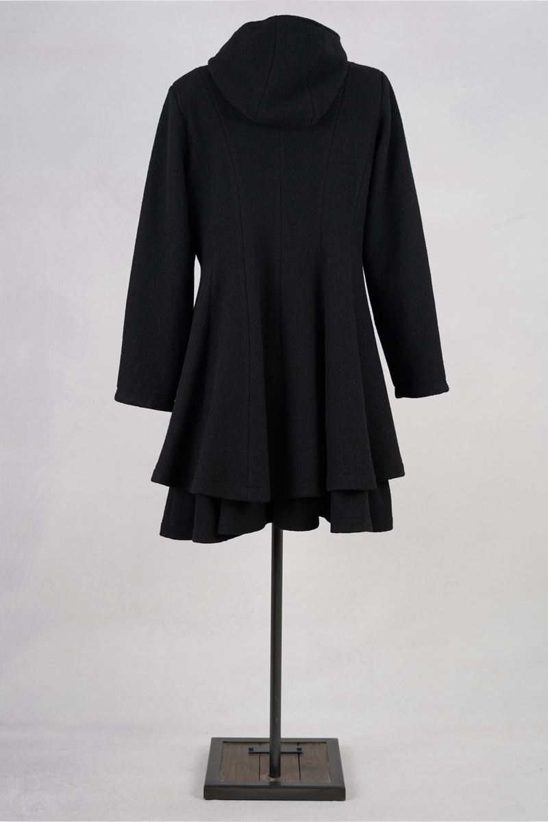 olars ulla manteau yxis black abby maud profil dos pied