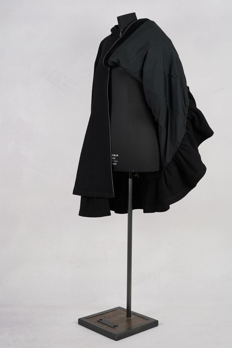 olars ulla manteau yxis black abby maud profil doublure pied