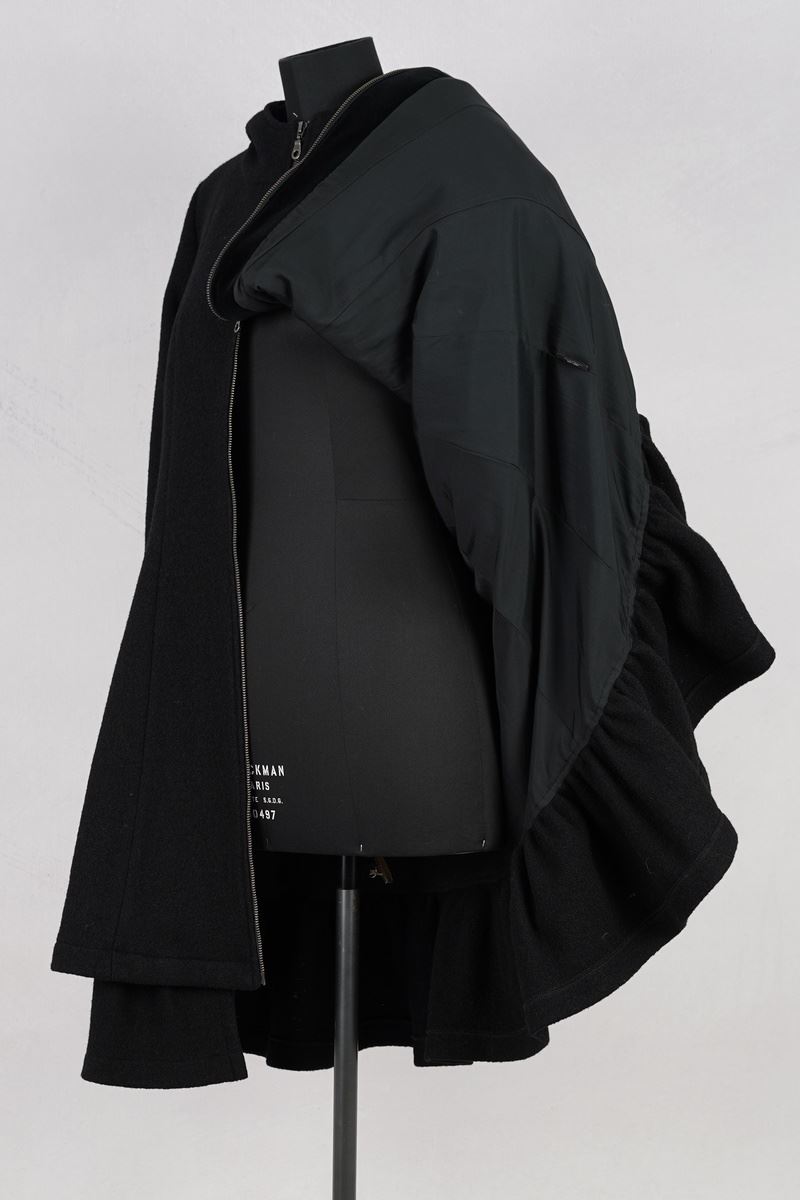 olars ulla manteau yxis black abby maud profil doublure