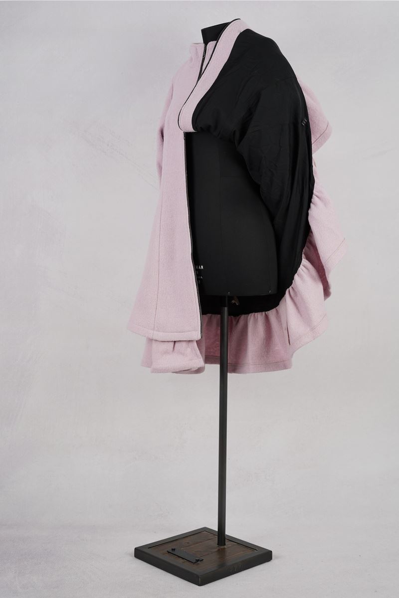 olars ulla manteau yxis pink abby maud profil doublure pied