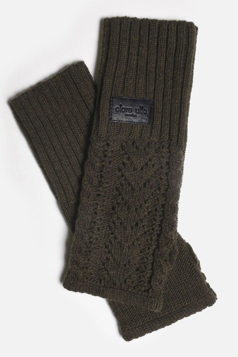 olars ulla mitaines sleeves green abby maud