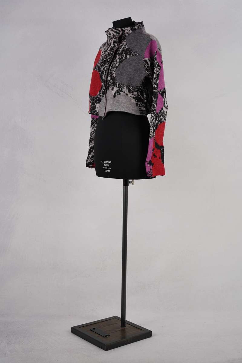 rundholz black label cardigan 2253247101 multicolor abby maud profil pied