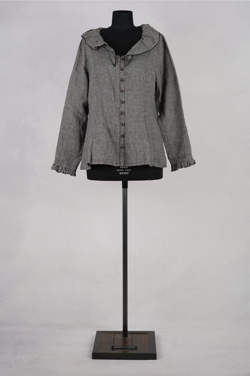 olars ulla blouse jasse check abby maud face pied