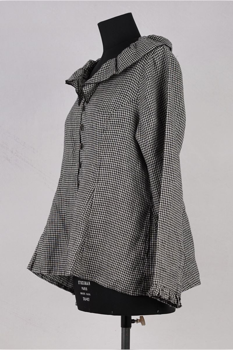 olars ulla blouse jasse check abby maud profil
