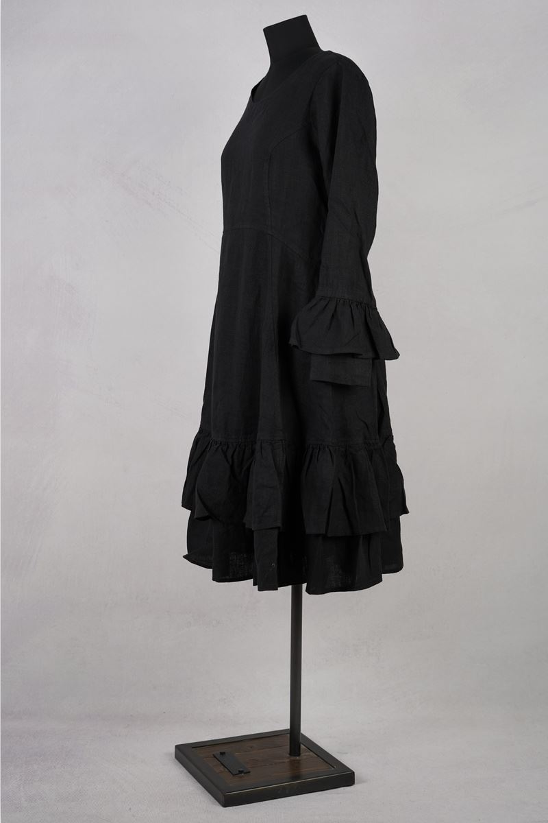 olars ulla robe kant black abby maud profil pied