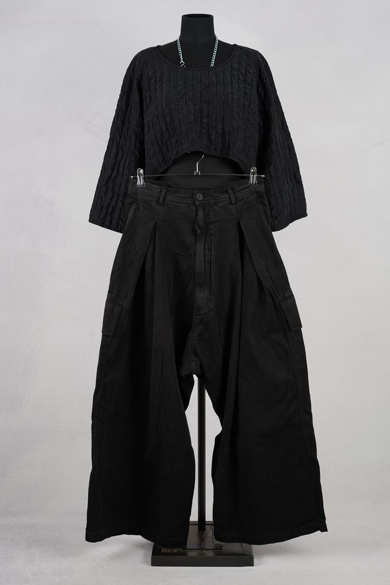 rundholz pantalon 2251030111 turf black abby maud face pied