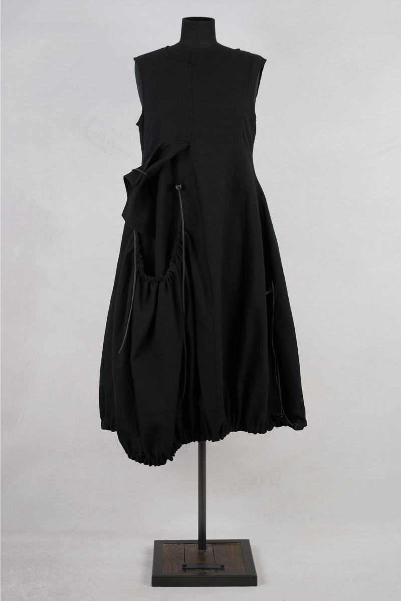 rundholz robe 2251190908 black abby maud face en pied