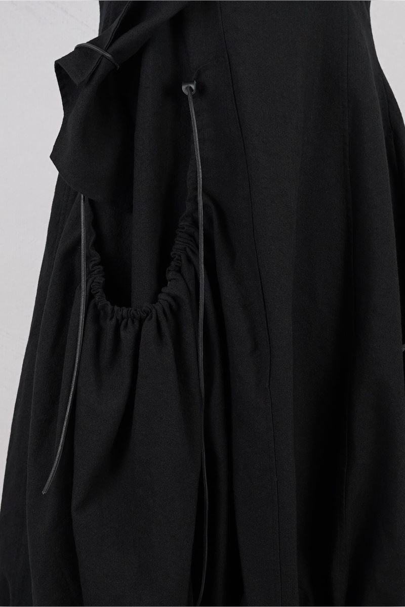 rundholz robe 2251190908 black abby maud face poche zoom