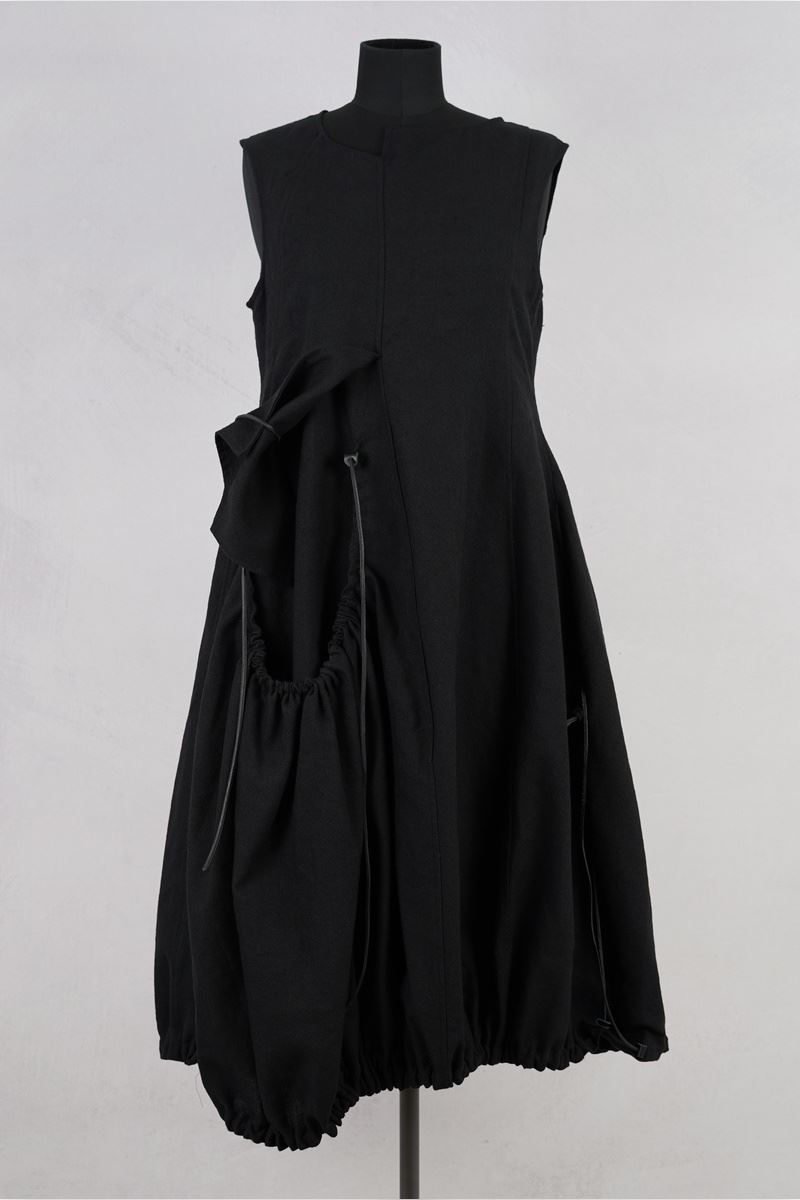 rundholz robe 2251190908 black abby maud face poche