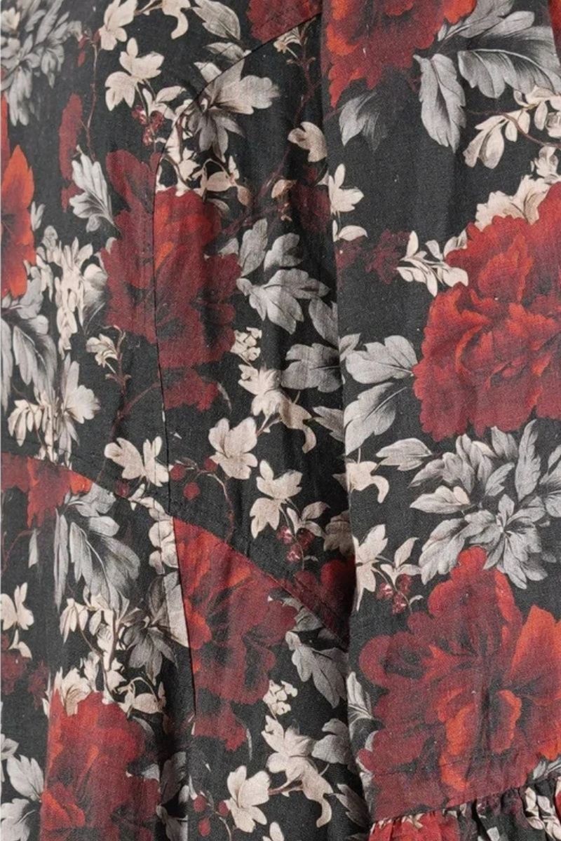 olars-ulla-robe-kant-flower-black-abby-maud-face-tissu olars ulla robe kant flower black abby maud face tissu