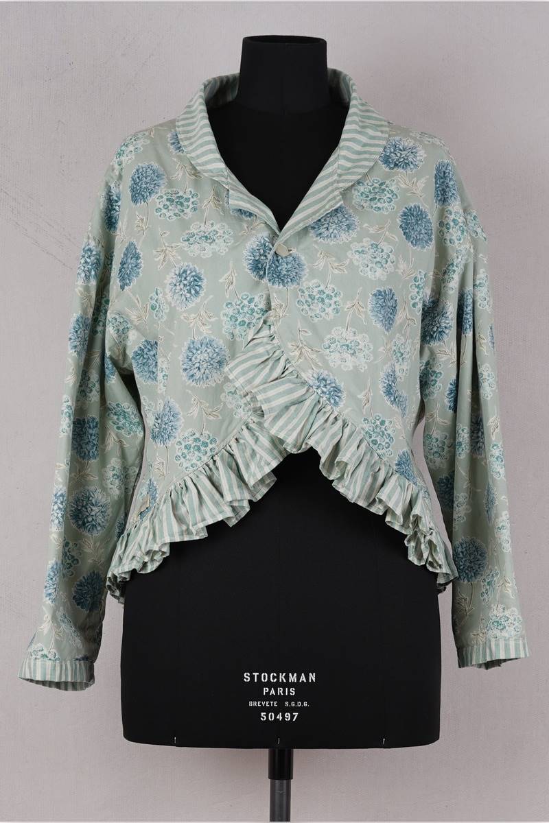 krista larson designs veste fairy tale jacket en coloris pistachio oxford