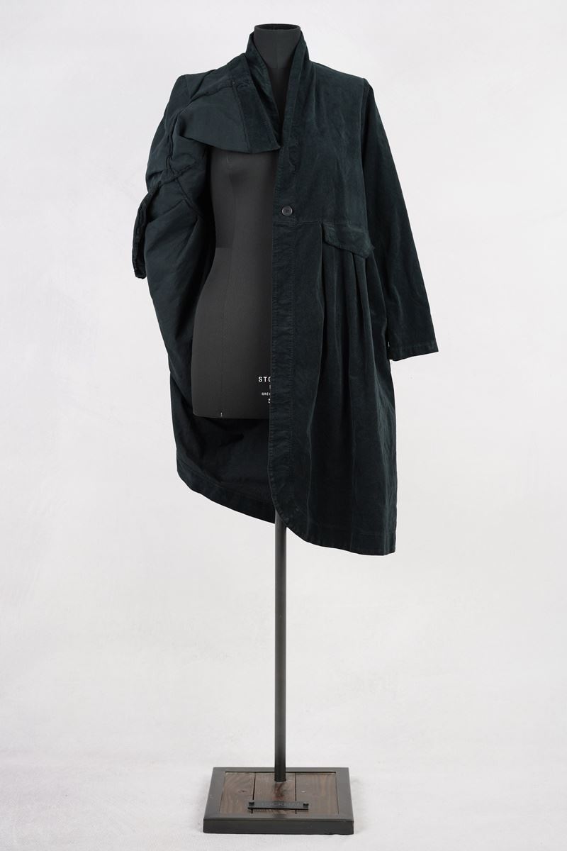 wendy trendy manteau 217912 noir abby maud face doublure pied