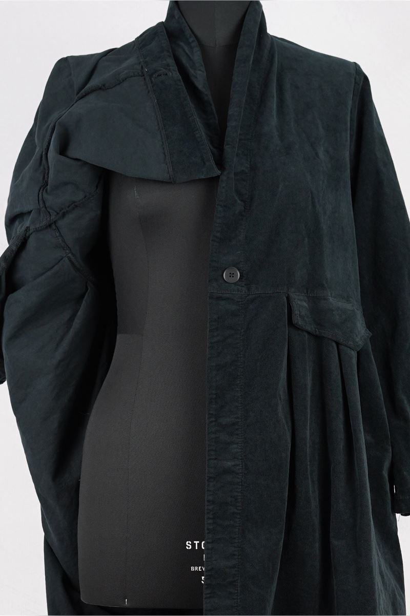 wendy trendy manteau 217912 noir abby maud face doublure zoom