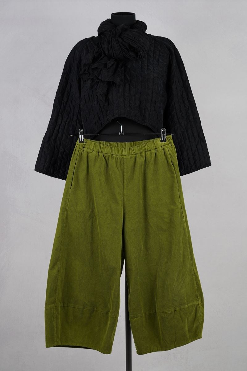 wendy trendy pantalon crop 791270 olive abby maud face