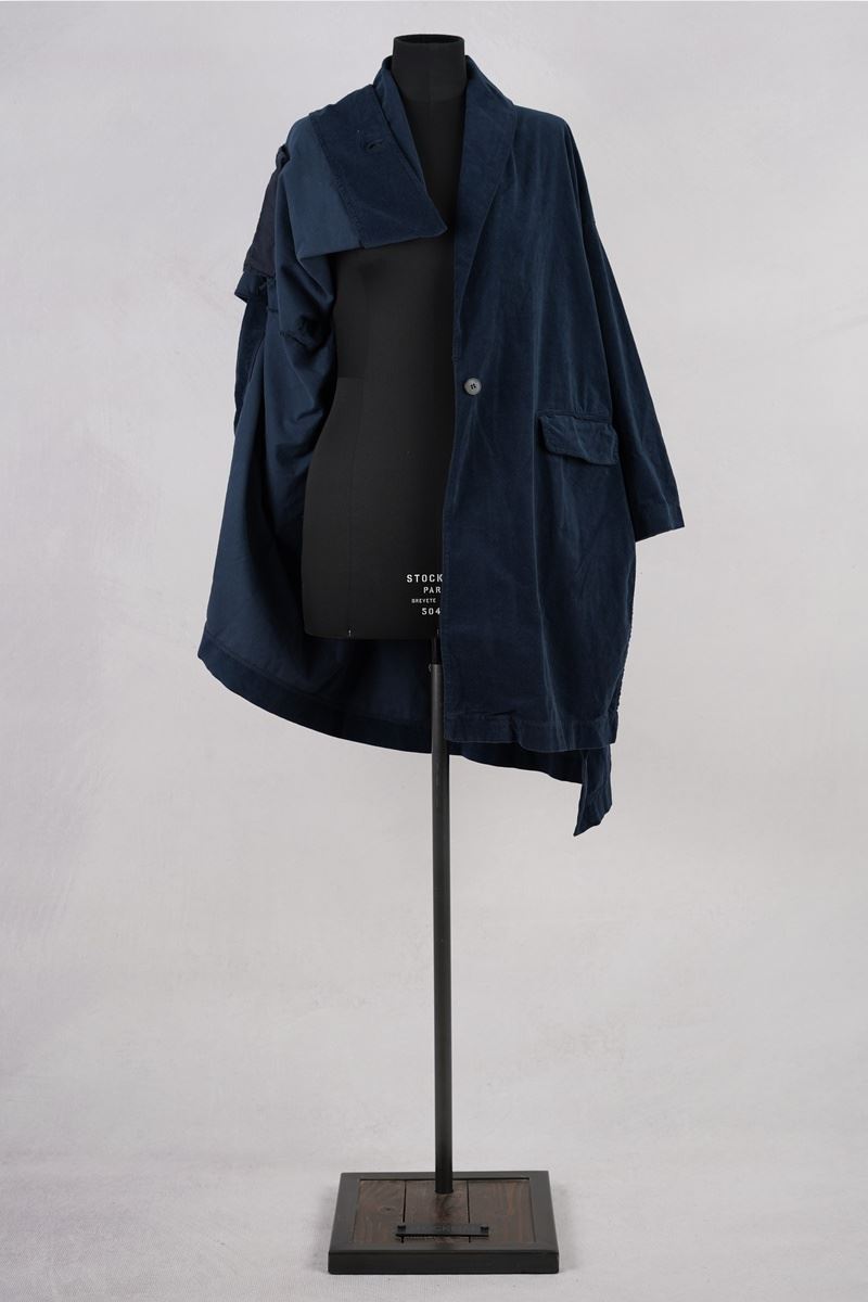 wendy trendy veste 110840 bleu abby maud face doublure pied