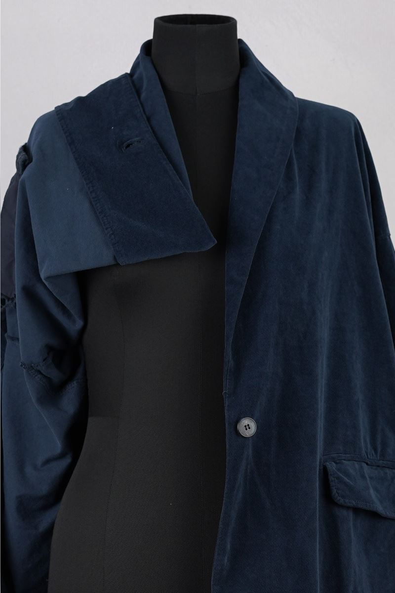 wendy trendy veste 110840 bleu abby maud face doublure zoom