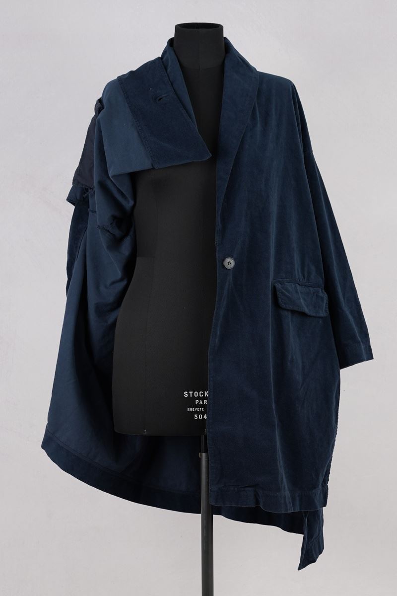 wendy trendy veste 110840 bleu abby maud face doublure